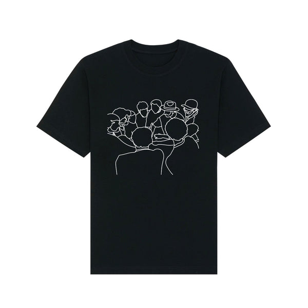 Snelle Team Outline Shirt Black