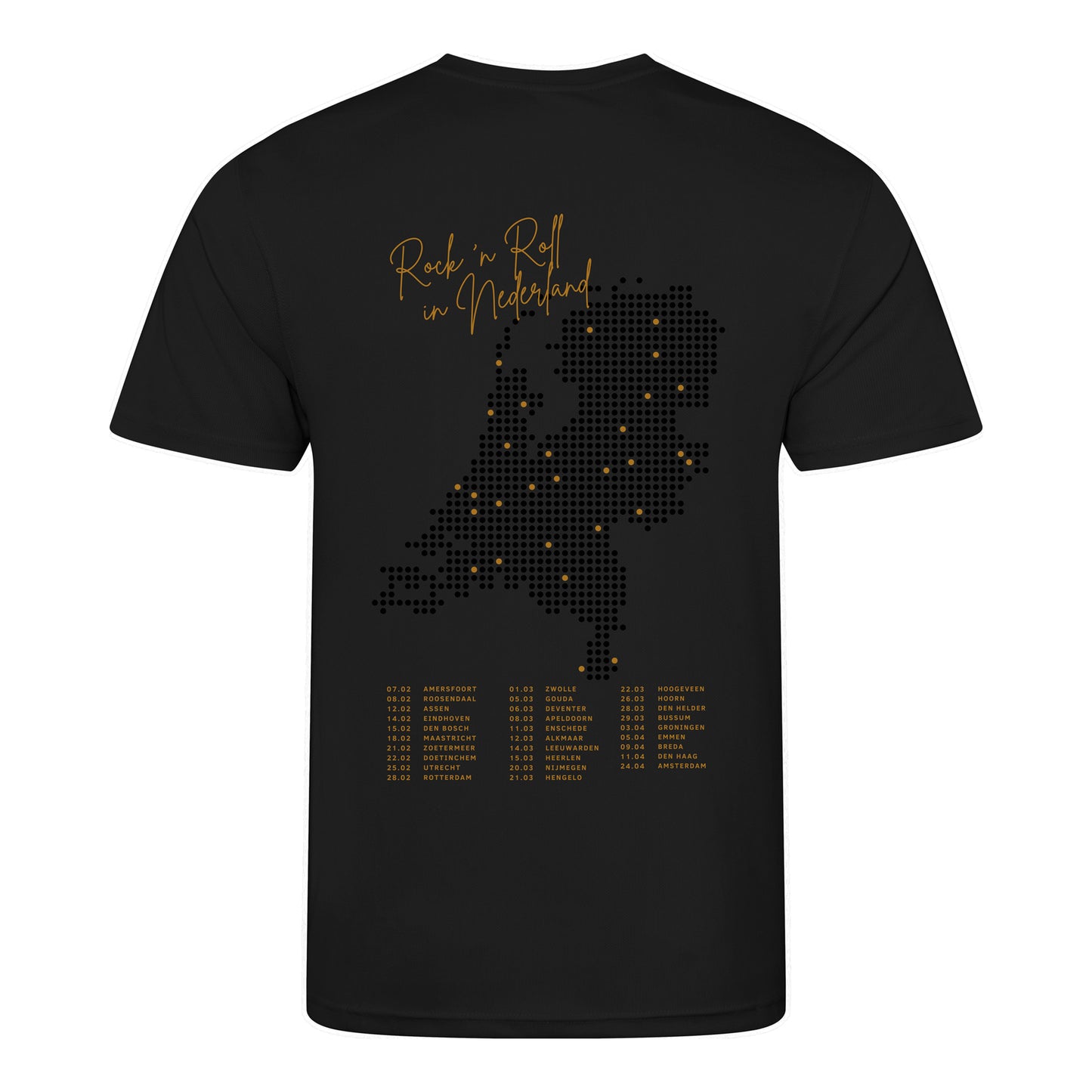 T-shirt In Black