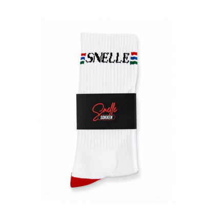 Socks White / Green / Red